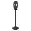 Floor Stand for Sanitizer Dispensers, Height Adjustable from 50" to 60", Black1
