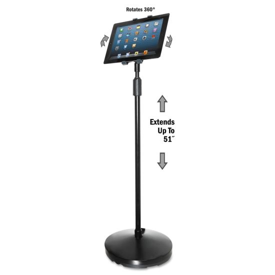 Floor Stand for iPad and Other Tablets, Black1