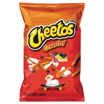 Crunchy Cheese Flavored Snacks, 2 oz Bag, 64/Carton1