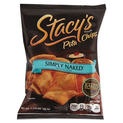 Pita Chips, 1.5 oz Bag, Original, 24/Carton1