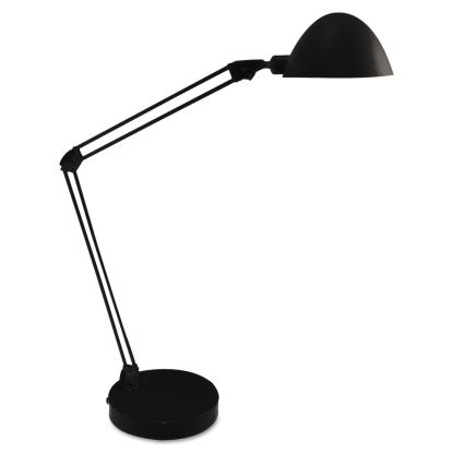 LED Desk and Task Lamp, 5W, 5.5"w x 13.38"d x 21.25"h, Black1