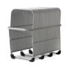 Flexifile Expandable Collator to Organizer, 24 Sections, Letter to Legal Size Files, 6.5" x 10.25" x 10.5", Silver2