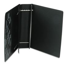 VariCap Expandable Binder, 2 Posts, 6" Capacity, 11 x 8.5, Black1