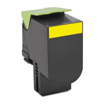 70C1HY0 Return Program High-Yield Toner, 3,000 Page-Yield, Yellow1