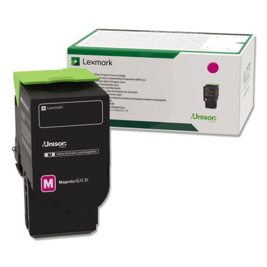 78C1UM0 Return Program Toner, 7,000 Page-Yield, Magenta1