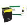 80C0XYG Return Program Extra High-Yield Toner, 4,000 Page-Yield, Yellow, TAA Compliant1
