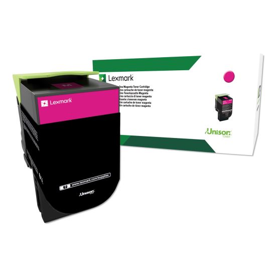 80C1HM0 Return Program High-Yield Toner, 3,000 Page-Yield, Magenta1