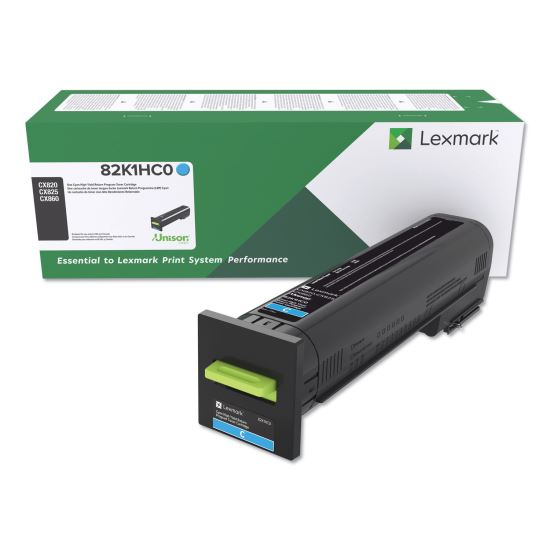 82K1HC0 Return Program High-Yield Toner, 17,000 Page-Yield, Cyan1