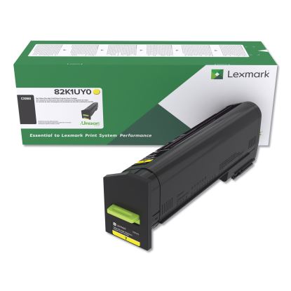 82K1UY0 Return Program Ultra High-Yield Toner, 55,000 Page-Yield, Yellow1