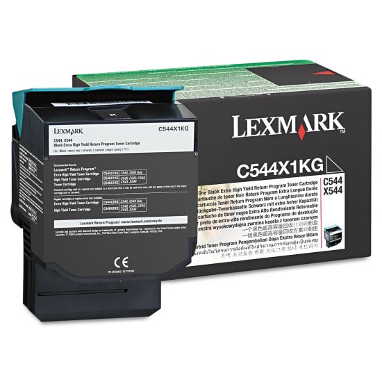 C544X1KG Return Program Extra High-Yield Toner, 6,000 Page-Yield, Black1