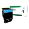 C544X4CG Return Program Extra High-Yield Toner, 4,000 Page-Yield, Cyan 1