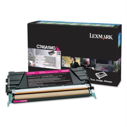 C746A1MG Return Program Toner, 7,000 Page-Yield, Magenta1