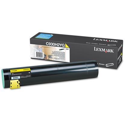 C930H2YG High-Yield Toner, 24,000 Page-Yield, Yellow1