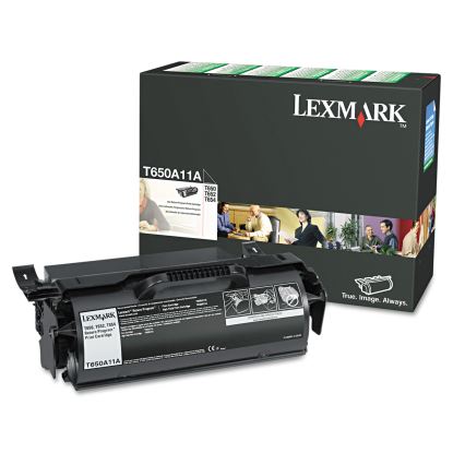 T650A11A Return Program Toner, 7,000 Page-Yield, Black1