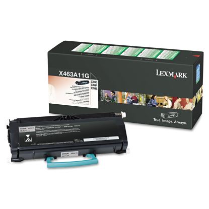 X463A11G Return Program Toner, 3,500 Page-Yield, Black1