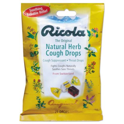 Cough Drops, Natural Herb, 21/Pack1