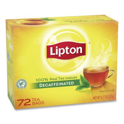 Tea Bags, Decaffeinated, 72/Box1