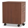 Trento Line Mobile Pedestal File, Left or Right, 2-Drawers: Box/File, Legal/Letter, Cherry, 16.5" x 19.75" x 23.63"2