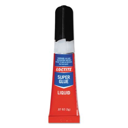 Super Glue Liquid Tubes, 0.07 oz, Dries Clear, 2/Pack1