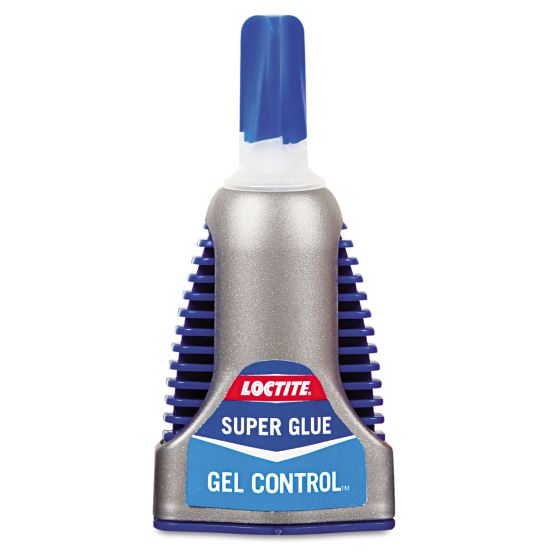 Control Gel Super Glue, 0.14 oz, Dries Clear1