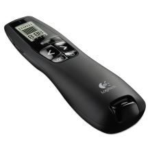 R800 Wireless Laser Presentation Remote w/LCD Display, Class 2, 100 ft Range, Matte Black1