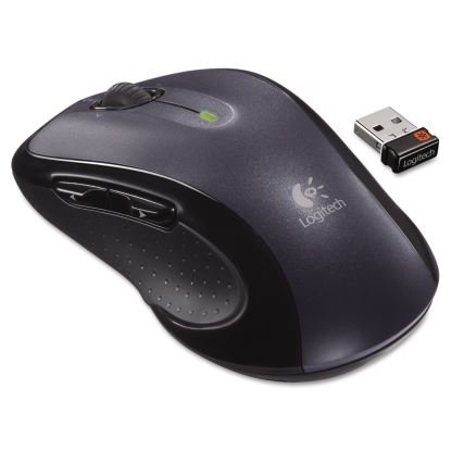 M510 Wireless Mouse, 2.4 GHz Frequency/30 ft Wireless Range, Right Hand Use, Dark Gray1