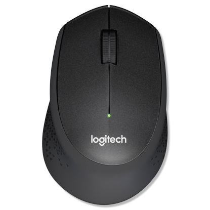 M330 Silent Plus Mouse, 2.4 GHz Frequency/33 ft Wireless Range, Right Hand Use, Black1