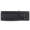 K120 Ergonomic Desktop Wired Keyboard, USB, Black2