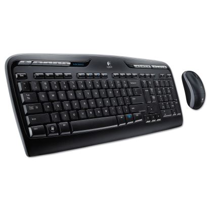 MK320 Wireless Keyboard + Mouse Combo, 2.4 GHz Frequency/30 ft Wireless Range, Black1