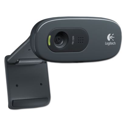 C270 HD Webcam, 1280 pixels x 720 pixels, 1 Mpixel, Black1