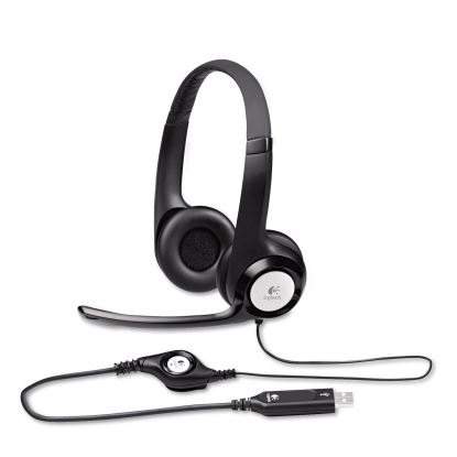 H390 USB Headset w/Noise-Canceling Microphone1