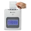 400E Top-Feed Time Clock Bundle, Digital Display, White2