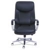 Commercial 2000 Big/Tall Executive Chair, Supports Up to 400 lb, 20.5" to 23.5" Seat Height, Black Seat/Back, Silver Base2