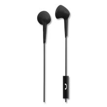 Jelleez Earbuds, 4 ft Cord, Black1