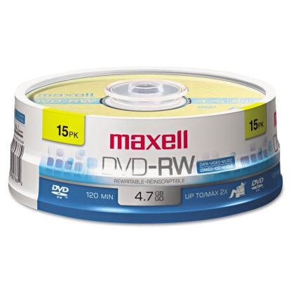 DVD-RW Rewritable Disc, 4.7 GB, 2x, Spindle, Gold, 15/Pack1