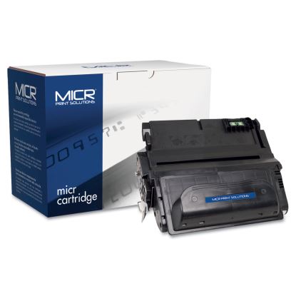 Compatible Q1338A(M) (38AM) MICR Toner, 12,000 Page-Yield, Black1