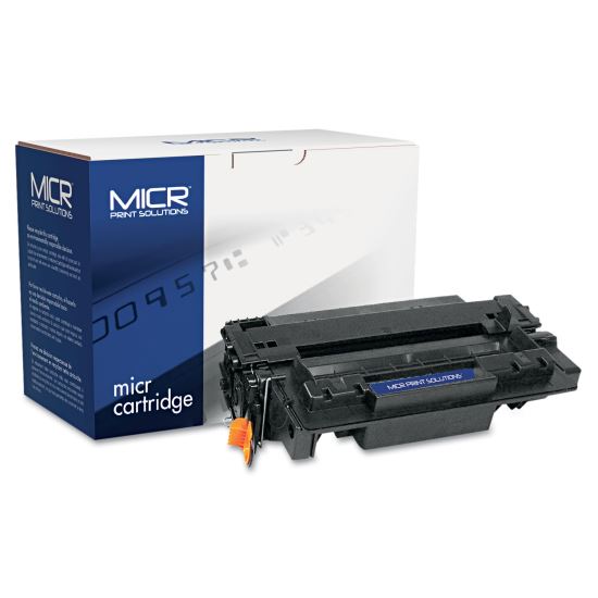 Compatible CE255X(M) (55XM) High-Yield MICR Toner, 12,500 Page-Yield, Black1