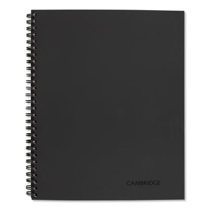 Wirebound Guided QuickNotes Notebook, 1 Subject, List-Management Format, Dark Gray Cover, 11 x 8.5, 80 Sheets1
