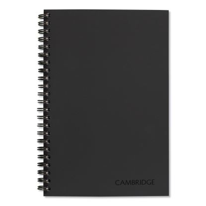 Wirebound Guided QuickNotes Notebook, 1 Subject, List-Management Format, Dark Gray Cover, 8 x 5, 80 Sheets1