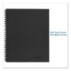 Wirebound Guided Meeting Notes Notebook, 1 Subject, Meeting-Minutes/Notes Format, Dark Gray Cover, 11 x 8.25, 80 Sheets2