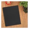 Wirebound Business Notebook, 1 Subject, Wide/Legal Rule, Black Linen Cover, 9.5 x 6.63, 80 Sheets2