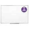 Dry-Erase Board, Melamine Surface, 48 x 36, Silver Aluminum Frame1