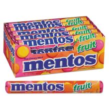 Chewy Mints, 1.32 oz, Mixed Fruit, 15 Rolls/Box1