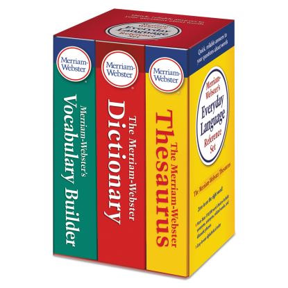 Everyday Language Reference Set, Dictionary, Thesaurus, Vocabulary Builder1