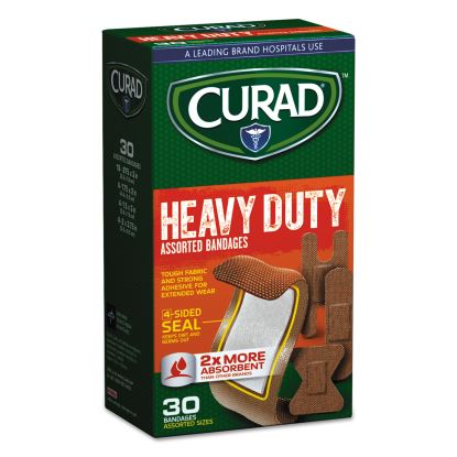 Heavy Duty Bandages, Assorted Sizes, 30/Box1