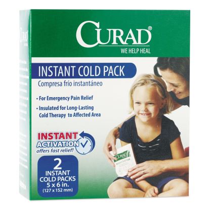 Instant Cold Pack, 5 x 6, 2/Box1