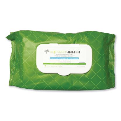 FitRight Select Premium Personal Cleansing Wipes, 8 x 12, Fragrance-Free, White, 48/Pack1