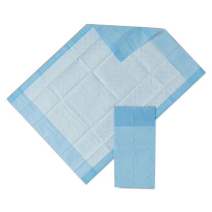 Protection Plus Disposable Underpads, 17" x 24", Blue, 25/Bag1
