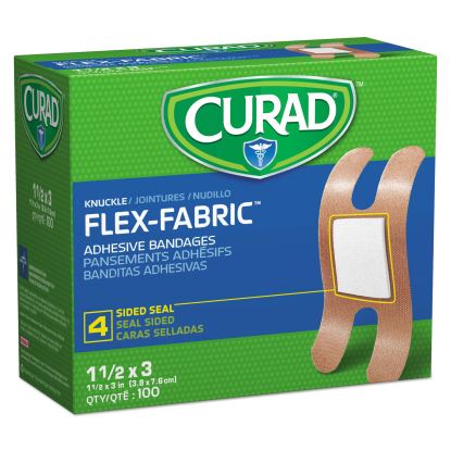Flex Fabric Bandages, Knuckle, 1.5 x 3, 100/Box1