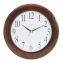 Corporate Wall Clock, 12.75" Overall Diameter, Cherry Case, 1 AA (sold separately)1